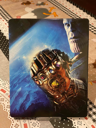 Steelbook Vingadores Guerra Infinita