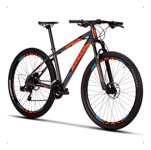 Bicicleta Sense One Freio Hidráulico 3x7 Velocidades Shimano