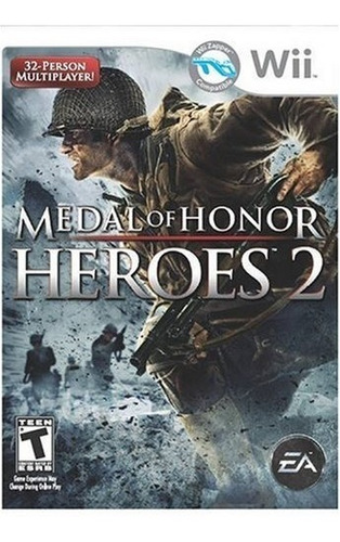 Medal Of Honor Heroes 2 - Wii - Mídia Física  Lacrado  Nf