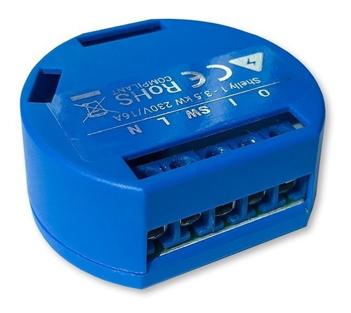 Shelly 1 - Rele Wifi Relay Interruptor Inteligente