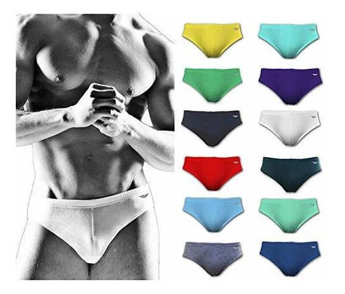 American Active 24-7 Basics Hombres 12 Pack Sport Bikini Bri