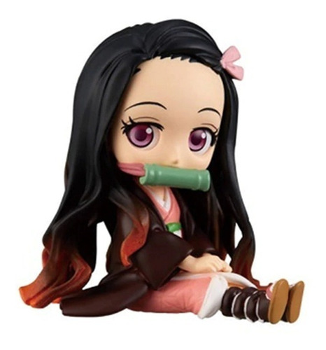 Imagen 5 de 5 de Set De 3 Figuras Kimetsu No Yaiba Qposket Petit - V2