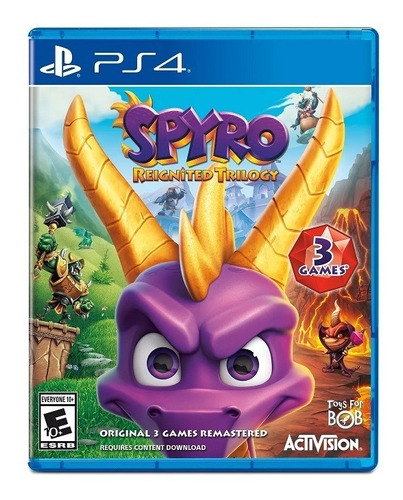Spyro Reignited Trilogy Ps4 Nuevo Disponible