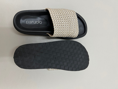 Paruolo Sandalia Dorada Plataforma (Usado)