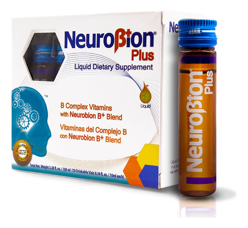 Neurobion Plus Suplemento Líquido Complejo B 10 Viales