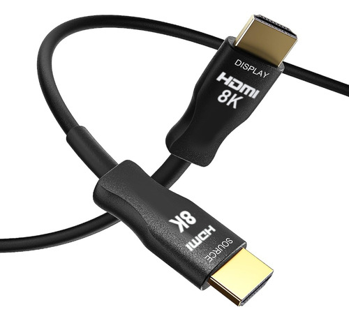 Cable Hdmi 2.1 Fibra Optica 8k 4k 2k 240hz 120hz 10 Metros M