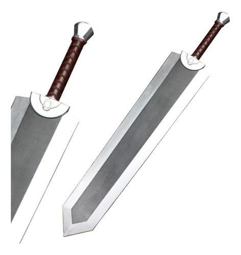 Blazing Steel Fantasy Foam Dragon Slayer Berserk Guts Sword