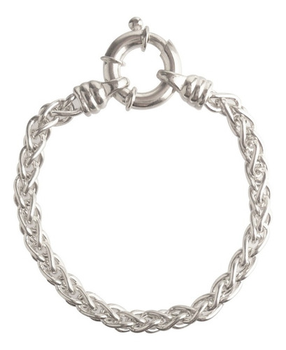 Imagen 1 de 6 de Pulsera Plata 925 Espiga Mujer