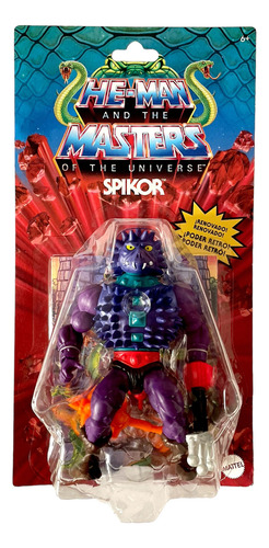 Spikor Snake Men Motu Origins Wave 14 Retro Play Mattel 2023 (Usado)