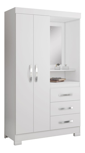 Guarda-roupa 2 Portas Nt 5170 Branco - Notável