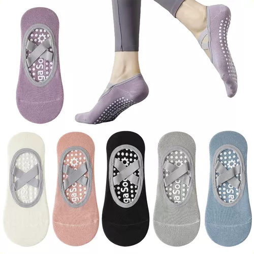 Calcetines baratos yoga y pilates para mujer(6 pares) 