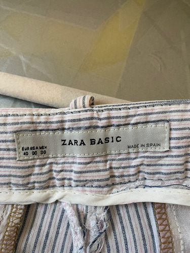 Pantalón Zara Lino M No Rapsodia (Usado)