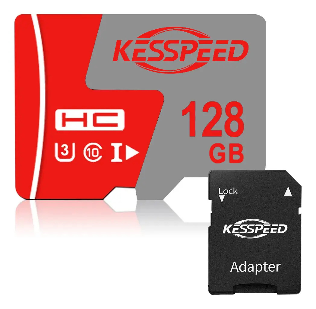 Tarjeta de Memoria SD Kesspeed de 128 GB para Cámaras y Móviles