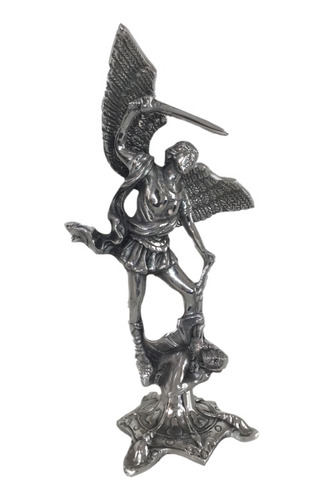 Arcángel San Miguel Pewter 