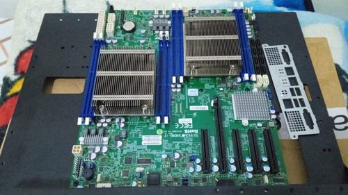 Combo Tarjeta Madre Dual Xeon E5-2680v2 16gb Fan Coolers