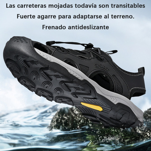 Zapatos Hombre Transpirables Playa Antideslizantes