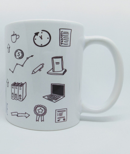 Imagem 3 de 4 de Caneca Personalizada Profissão Contabilidade Feminino