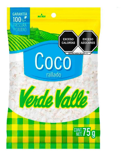 Fruta Seca Verde Valle Coco Rallado 75g