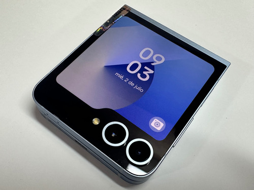 Samsung Z Flip 6 Telcel Dual Sim 256gb 12gb Ram Azul Acero (Usado)