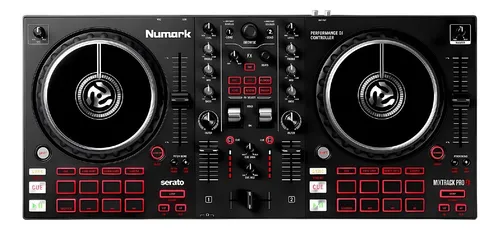 Controlador Dj 2 Canales 16 Pads Numark Mixtrack Pro Fx Cu