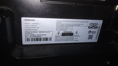 Tv 55 O Led 55 Cristal Líquido Sem Uso Tombou E Não Funciona