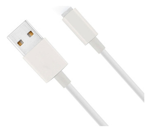 Cable Lightning de 2,4 A de carga rápida y duradero, color blanco