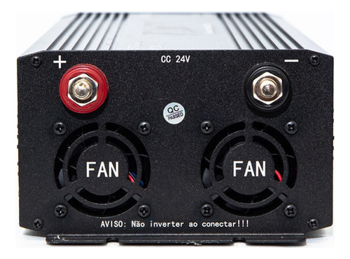 Inversor De Tensão 3000w De 24v Para 220v Onda Pura Flach