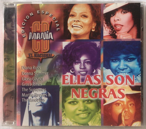 Ellas Son Negras. Cd Original Usado. Qqg. Ag.