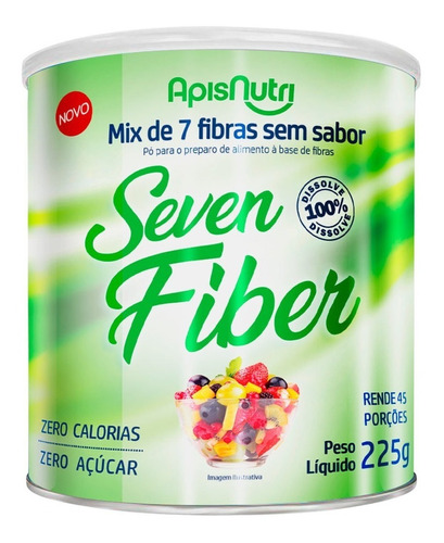 Seven Fiber Mix De Fibras 225g Apisnutri