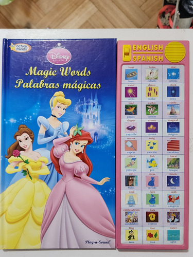 Libro Disney Magic Words - Palabras Magicas - Bilingüe. Usa