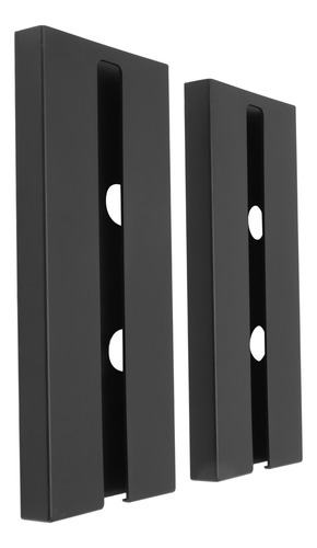 Soporte Para Copas De Vino Tinto Negro, Autoadhesivo, 2 Unid