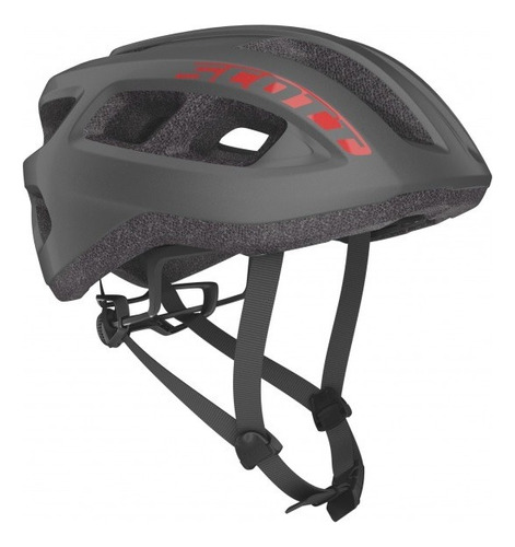 Casco Scott Ruta Helmet Supra Dark Grey/red