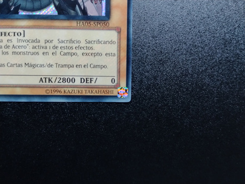 Caucagtag Horda De Acero Ha05-sp050 1ra Edición Carta Yugioh (Usado)