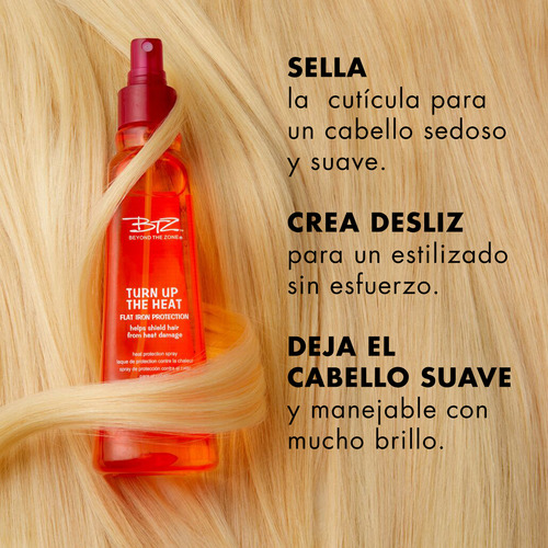 Btz Protector Térmico Cabello Turn Up The Heat Plancha Rizad
