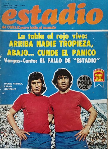 Revista Estadio N°1791 Leonel Herrera Rafael González (ee55