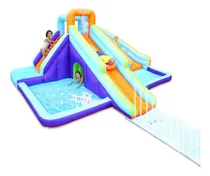 Comprar Tobogán Acuático Inflable, Casa De Rebote Para Niños Con Sop