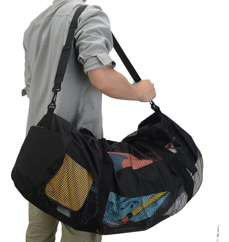 Bolsa De Lona De Malla Bolsas De Equipo De Esnórquel De