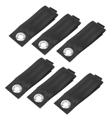 Organizador De Cables De Extensión, 6 Unidades, Correas De A