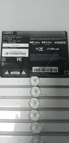 Kit De Leds Para Pantalla Vizio Modelo M586x-h1 (Usado)