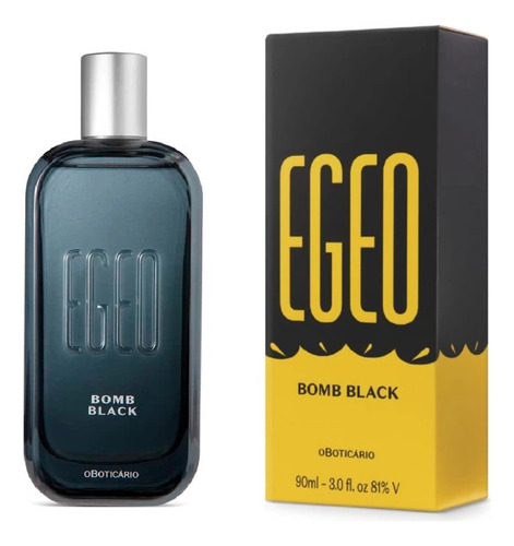 Perfume Egeo Bomb Black 90ml O Boticário