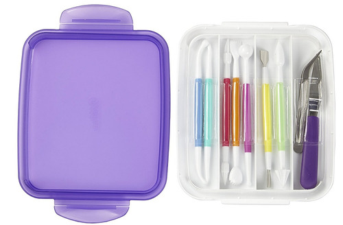 Wilton 1907-1350 De 10 Piezas Fondant Y Pasta De Goma Del Si