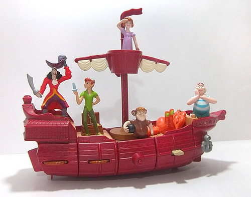 Mc Donalds Barco De Peter Pan Completo 