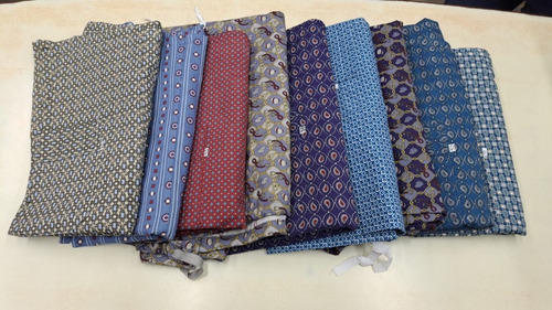 Imagen 4 de 7 de Pijama Hombre Pantalon Largo Tela Estampada Puro Algodon
