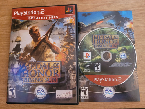 Medal Of Honor Rising Sun Greatest Hits Ps2