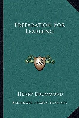 Libro Preparation For Learning - Henry Drummond