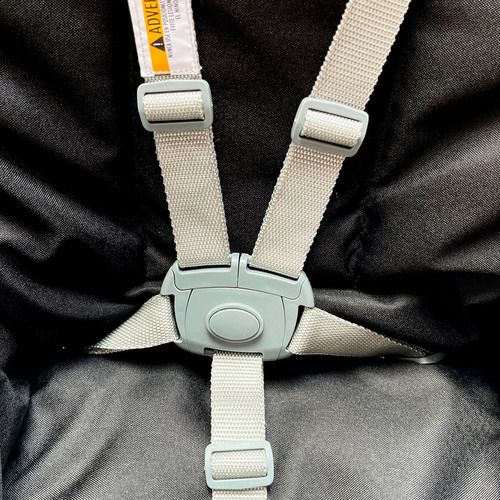 Imagen 7 de 7 de Silla De Comer Bebe Super Plegable Mega Baby Viena Nombre Del Diseño Viena Color Black