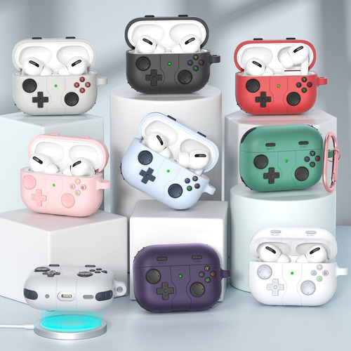 Para AirPods Pro / Pro 2 Funda Protectora De Silicona Suave