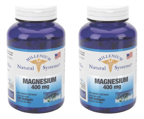 Magnesium 400mg Combo X2 - Unidad a $60000