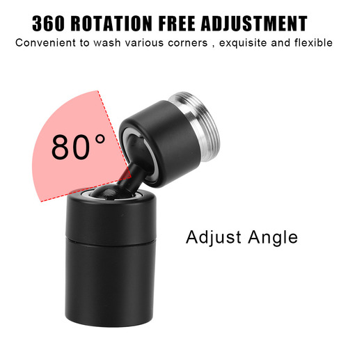 360° Rotatable Swivel Faucet Aerator Water Saving New