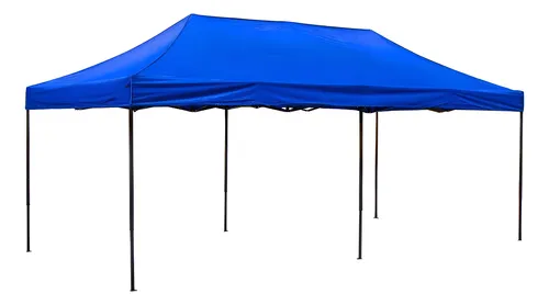 Gazebo Pagoda Dobrável Kala 3m X 6m Festas Eventos Feiras Azul